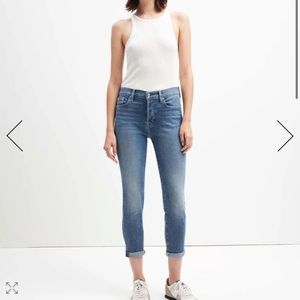 7 For All Mankind Josefina Skinny Boyfriend Jeans (Size 27)